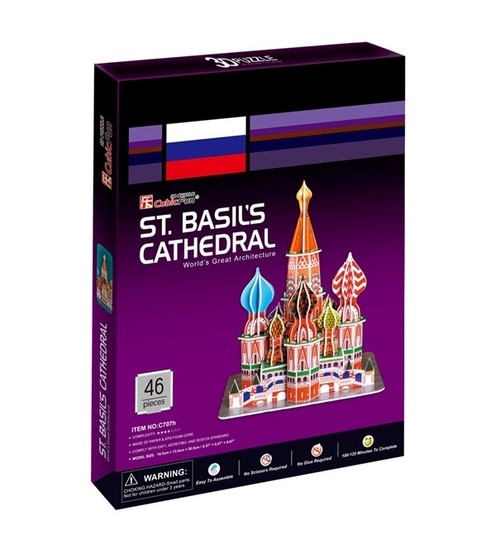 Puzzle 3D: St. Basil's Cathedral (C707H)
