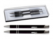 Długopis Ving BM czarny + ołówek automatyczny