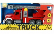 Samochód ciężarowy z dźwiękami - Straż pożarna (02907)