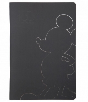 Coolpack, Zeszyt A4 w kratkę Disney 100 - Black Collection Mickey Mouse (60077PTR)