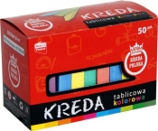 Kreda kolorowa B6 Kreda Polska 50 sztuk