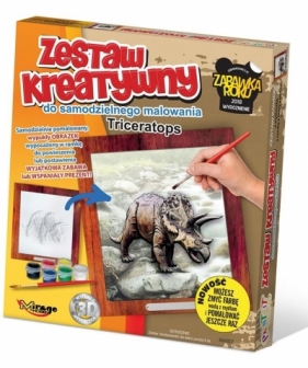Zestaw Kreatywny do malowania - Dino.Triceratops