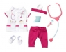 Ubranko dla lalki Baby born Deluxe Doctor set Fartuch lekarski (821077)