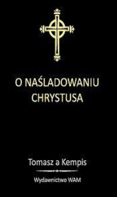 O Naśladowaniu Chrystusa - czarny