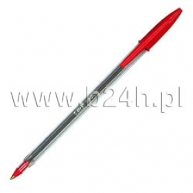 Długopis crystal czerwony
