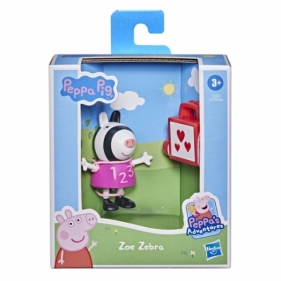 Figurka Świnka Peppa Zabawa z przyjaciółmi Zebra Zoe (F2179/F2207)