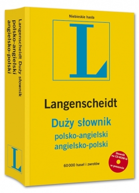 Słownik Duży polsko-angielski angielsko-polski z płytą CD