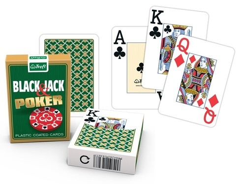 Black Jack: Onyx Helios - karty standardowe 1x55 listków
	 (K14307)