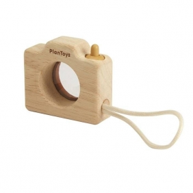 Mój mini aparat - drewniany z kalejdoskopem (PLTO-5307)