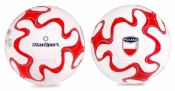 Piłka nożna Max Sport Polska biało-czerwona