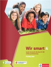 Wir Smart Język niemiecki 4 Podręcznik dla klasy VII z płytą CD