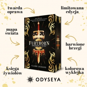 Empirium. Tom 1. Furyborn. Zrodzona z furii - Claire Legrand