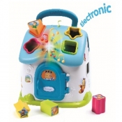 SMOBY Cotoons Domek Kształtów niebieski (7600110401)