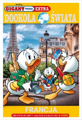Gigant Poleca Extra. Tom 2/2026. Dookoła świata. Francja - Opracowanie zbiorowe