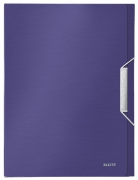 Teczka z szerokim grzbietem na gumkę Leitz Style 30 A4 kolor: niebieski 250 mm x 330 mm (39560069)