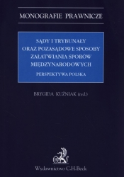 Sądy i trybunały oraz pozasądowe załatwianie sporów międzynarodowych - <br />