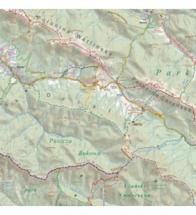 Bieszczady, 1:50 000 - Mapa turystyczna (1571-2020)