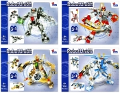 Klocki plastikowe Alleblox 201-223 elementy Robot (492919)