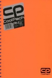 Brulion A4 CoolPack 200 kartek pomarańczowy neon
