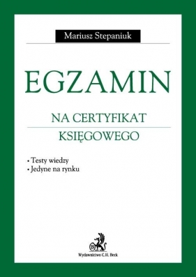 Egzamin na certyfikat księgowego