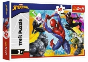 Puzzle 30 Kolory Spider-mana TREFL