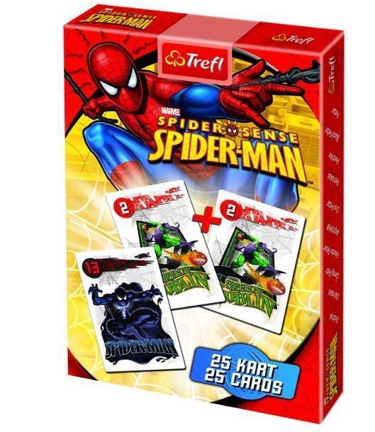 Karty Spiderman - gra Piotruś (08407)