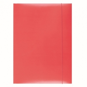 Teczka kartonowa na gumkę Office Products A4 kolor: czerwony 300 g (21191131-04)