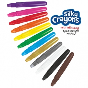 Kredki wykręcane żelowe Colorino Kids, 12 kolorów (36078PTR)