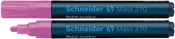 Marker olejowy Schneider Maxx 270, różowy 1,0-3,0 mm (SR127009)