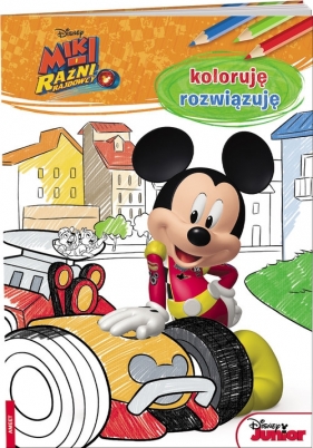 Miki i Raźni Rajdowcy. Koloruję rozwiązuję