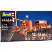 REVELL SD.KFZ.7 &8,8 cm flak 37 (03210)