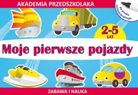 Moje pierwsze pojazdy - Paruszewska Joanna, Pawlicka Kamila