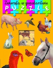 Zwierzęta w gospodarstwie. Moja pierwsza książeczka z puzzlami - Opracowanie zbiorowe