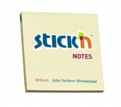 Notes samoprzylepny żółty pastelowy - Stick'n