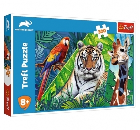 Trefl, Puzzle 300: Animal Planet - Niesamowite zwierzęta (23007)