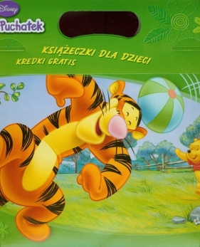 Zestaw Kubuś Puchatek + kredki