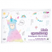 Blok rysunkowy A4 Strigo by lenka 20 kartek 90g biały 10 sztuk