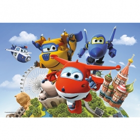Puzzle 60: Super Wings - Lot dookoła świata (17307)
