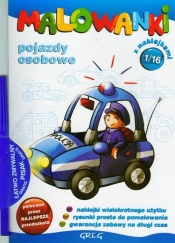 Malowanki 1 Pojazdy osobowe + pisak - <br />