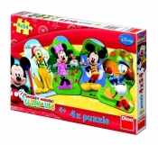 Puzzle Dino 4x54 Mickey Mouse (333079)
