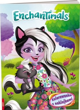 Enchantimals. Kolorowanka z naklejkami - Opracowanie zbiorowe