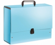 Teczka z rączką B4 jumbo błękitna PENMATE