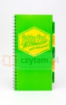 KOŁOZESZYT A4 7079 ZIELONY Z PRZEKŁADKAMI NEON W KRATKĘ 200S.