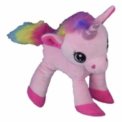 Maskotka Jednorożec Tęczowy różowy 45,5 cm (4876a)