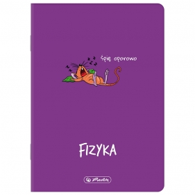 Zeszyt A5/60 kratka Eco PP - Fizyka