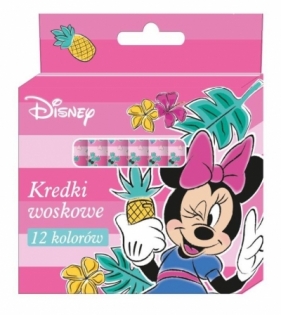 Kredki woskowe 12 kolorów Minnie Mouse