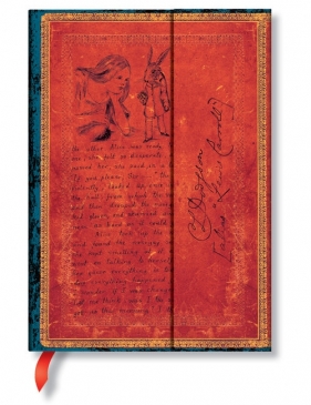 Notatnik Lewis Carroll, Alice in Wonderland Midi Linia
