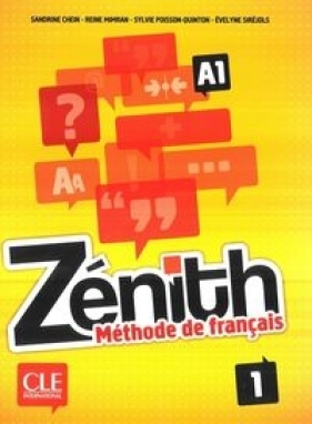 Zenith 1 Podręcznik + DVD - Chein Sandrine, Mimra Reine, Poisson-Quinton Sylvie, Sirejols Evelyne