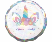 Balon foliowy Jednorożec opalizujący 46cm