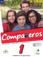 Companeros 1 Ćwiczenia + licencia digital - nueva edicion